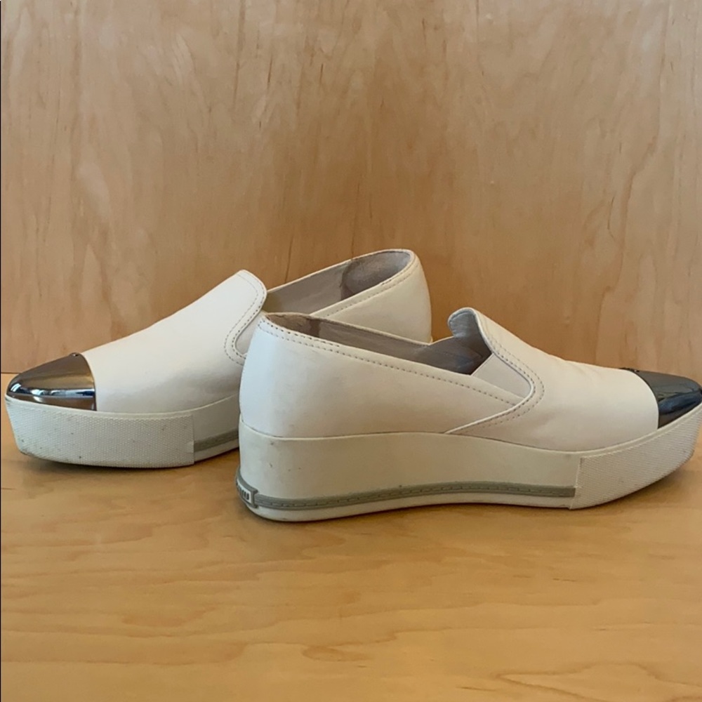 Miu Miu metal tip shoes